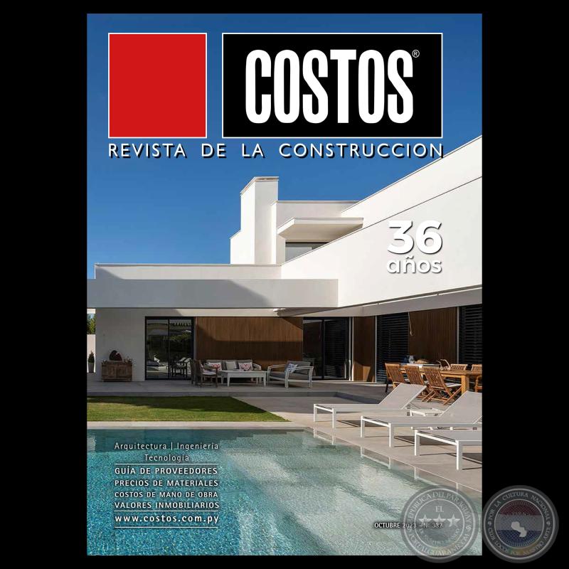 COSTOS Revista de la Construcción - Nº 337 - Octubre 2023